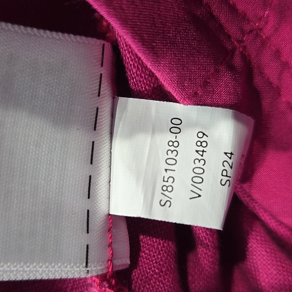 ATHLETA RETREAT WIDE LEG LINEN PANTS PANT RESORT VACATION PINK XXS PETITE - Picture 14 of 15